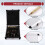 5 Pack Step Drill Bit & 5 Pack Countersink Drill Bit Set, 50 Sizes HSS Titanium Coated Bits, Wood & Plastic for DIY 4
