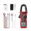 HT206D Digital Clamp Meter for Voltages Current Resistance Capacitance Frequency Temperature Testing with Bag 1