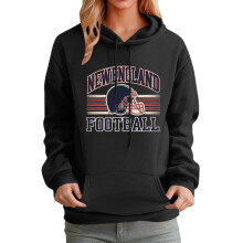 Women's Vintage New England Football Hoodie