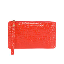 Women's Wallet Retro RFID Blocking Ladies Travel Purse Credit Card Holder with Zip Pocket