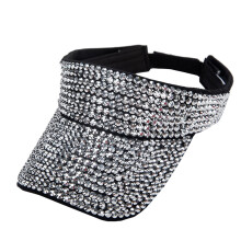 Bling Rhinestones Sport Hats Adjustable Summer Cap Visor Caps Unisex