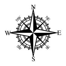 11in/ 14in Metal Nautical Compass Wall Hanging Art Decoration Pirate's Wall Home Decor&Gifts for Bedroom Living Room Garden Farmhouse Decor
