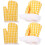 Kids Play Oven Mitts Heat Resistant Polyester 4 Pcs 1