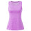 Top tankini de malla morada con espalda cruzada para mujer 5
