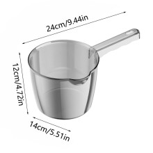 Plastic Kitchen Water Scoop, Kitchenware Gadgets Measuring Spoon, For Liquids, Cooking, Home Use, Simple Gadget
