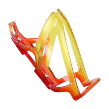 R-09 Yellow Bicycle Water Bottle Holder Plastic Material Lightweight Design Easy Mount Weather Resistant
