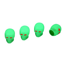 Luminous Car/Moto/Bike Tire Caps, Easy Install, Double Protection, Flashing, Compatible with Standard US Valves