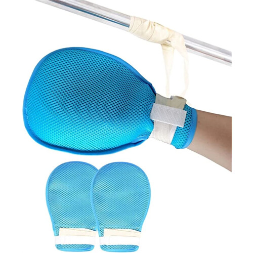 Dementia Restraint Gloves Pair for Elderly Care