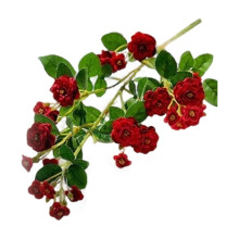 Artificial Rose Flower, 72cm Artificial Roses Bulk, Flowers Bridal Bouquet, Wedding Decor Centerpieces for Tables, Red
