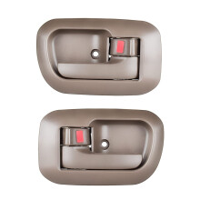 2Pcs Interior Door Handle for 1998–2003 Toyota Sienna (Front Left/Right), Compatible with 6927808010E0, 6927708010E0, 80533, 80504