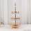 Crystal Beaded Gold Cake Stand 3-Tier 26 Inch 2