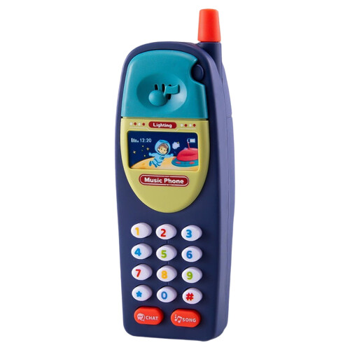 Early Education Toy Interactive Baby Cell Phone with Sound