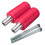 Motorcycle Frame Sliders Anti-Crash Kit 2PCS Pink 1
