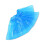 Disposable Waterproof Shoe Covers Blue Elastic Fit 1
