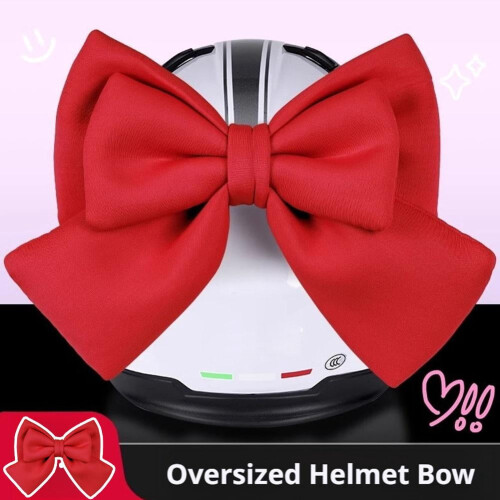 Motorcycle Helmet Bow Decoration Z2 1