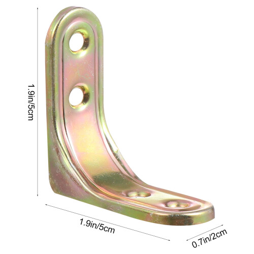 Shelf Support Angle Brackets Corner Braces 20 pcs
