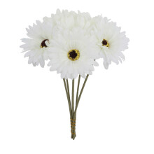 Artificial Chrysanthemums Flowers Multicolour Fake Silk Floral Bouquet for Home Wedding Table Vase Centerpiece Garden Party Decorations