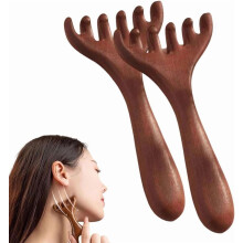 Six-Claw Fishtail Massage Comb for Scalp, Eye, Face, Neck & Shoulders – Gua Sha Comb Gift for Women & Men, Compatible with 2025 New Manual Therapy