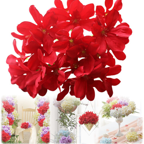 Artificial Hydrangeas Wedding Decoration Set 27 Heads 6