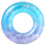 PVC inflatable swimming ring retro sequined cartoon design 1