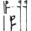Adjustable Elbow Crutches Aluminum Frame 92.5-125cm 1