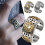 Five Emperors Copper Coin Ring Gold Korean Style 1