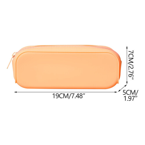 Silicone Pencil Case Durable Easy-Clean Flexible1Pack 1