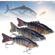 Robotic Fishing Lure, 3D Swimming Bait for Freshwater & Saltwater – Compatible with Walleye, Trout, Bass – for Beginners to Pros