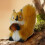 Yellow Squirrel Statue 1