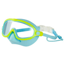 Large Frame Swim Goggles with Nose Cover, Anti-Fog UV Protection, Leak-Proof, Wide Vision – Compatible with Youth & Snorkeling