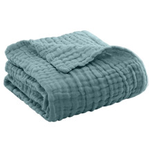 Pure Cotton Blanket,150*200CM, Breathable and Lightweight Throw Blanket for Bed and Couch, Soft Quilt Bedspread, Gauze Blanket for Adults All Season