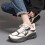 Dame ortopædiske sneakers i åndbart mesh med svang 3