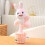 Interactive Singing Plush Puppy USB Rechargeable Pink 6