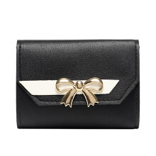 Small Wallet for Women Cute Bifold Credit Card Holder Ladies Leather Wallets
