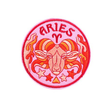 Circular Iron-On Patch 1 Piece