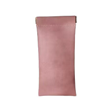 Soft Portable Eyeglass Pouch with Squeeze Top, Anti-Scratch Sunglasses Case (3.14"x6.88"), 1PC