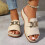 Willtoo Women's Orthopedic Wedge Sandals with Arch Support 1