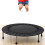 Trampolin Svampebetræk Sort 38 Tommer Rund 3