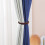 Boho Braided Curtain Tiebacks Farmhouse Rustic Burlap Rope 6