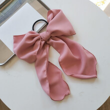 Bow Knot Hair Tie Fabric Ponytail Holder Elastic Band
