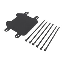 Motorcycle Front License Plate Mount with 4 Straps