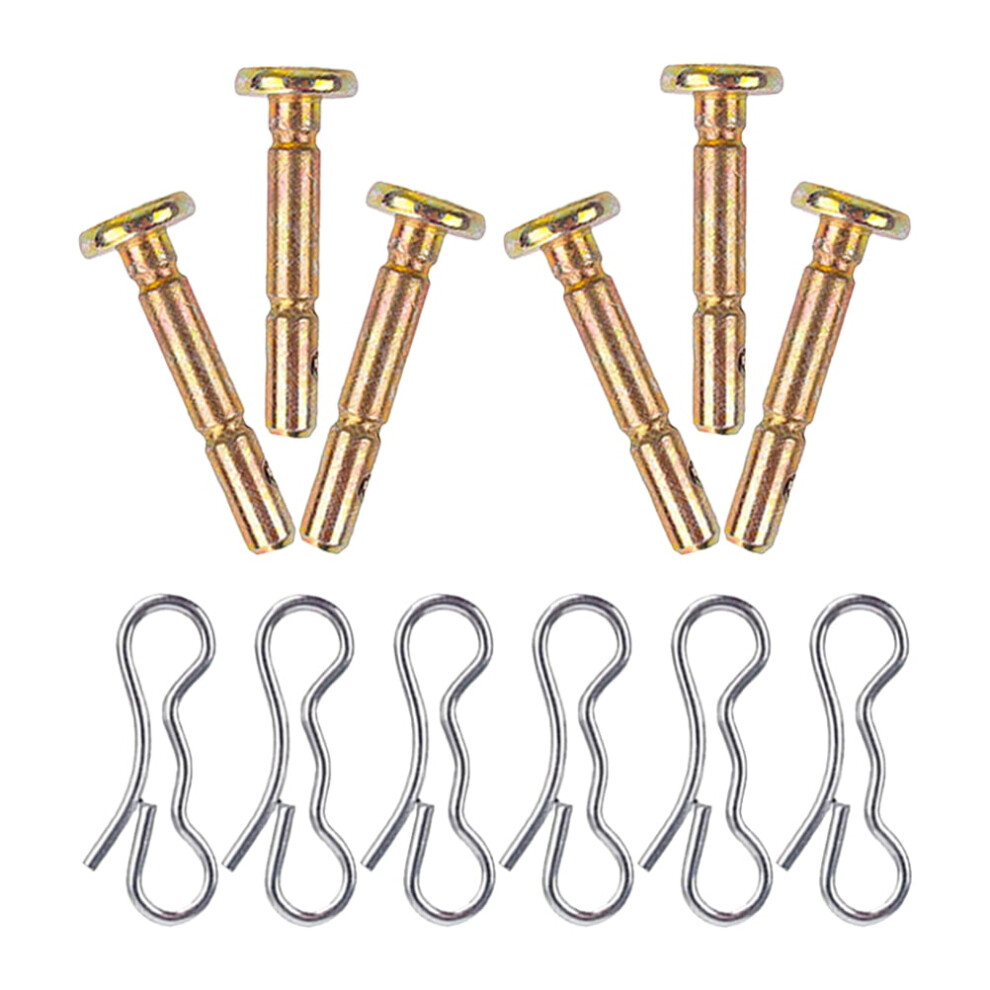 6 Sets Snowblower Shear Pins Replacement Snow Blower Parts Shear Pins Cotter Pins 9165521736591