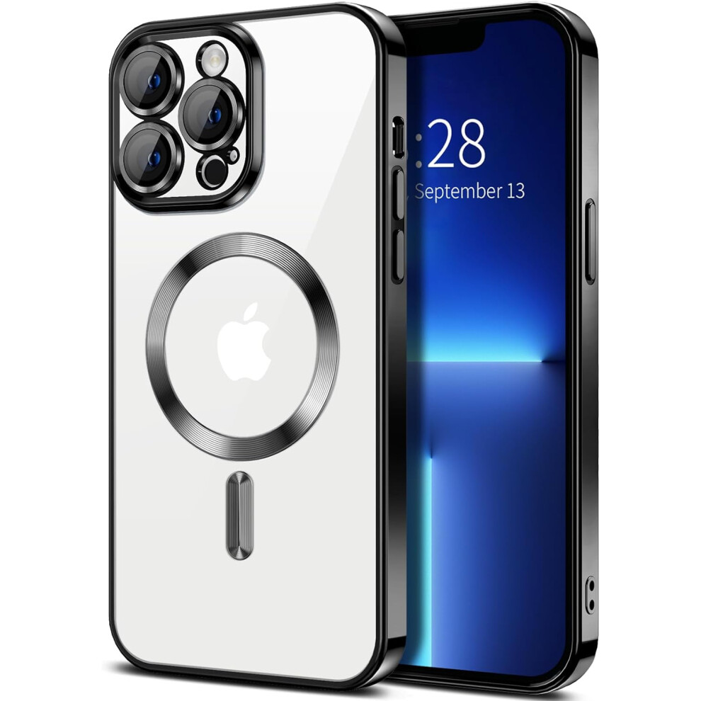 Magnetic Clear Case For Iphone 13 Pro Max Slim Anti-Drop 962029153535