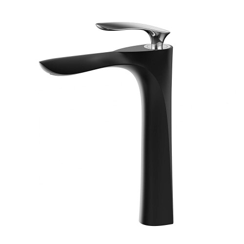 Bathroom Vessel Sink Faucet Brushed Nickel Single Handle