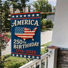 USA Garden Flag 250th Anniversary Eagle Stars Stripes