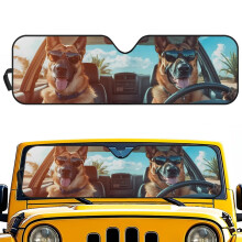 Windshield Sun Shade for JK/JKU/TJ 2D/4D with German