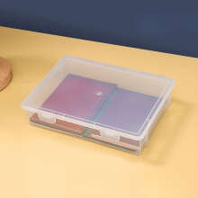 A4 Document Storage Box Dust-Proof Lid 1 Pack
