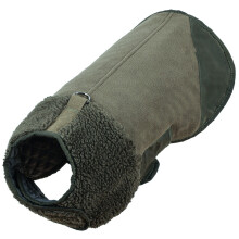 Warm Windproof Dog Winter Jacket with Leash Hole, Adjustable for Small/Medium/Large Dogs, Indoor & Outdoor Use