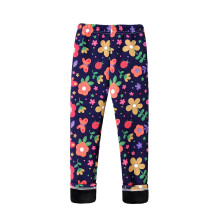Kids Velvet Leggings Dark Blue for Girls 7-8 Years