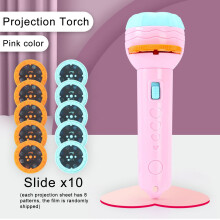 Torch Projector Light Toy with 80 Dinosaur & Animal Slides – Educational Bedtime Night Light for Kids, Compatible with Torch Projector